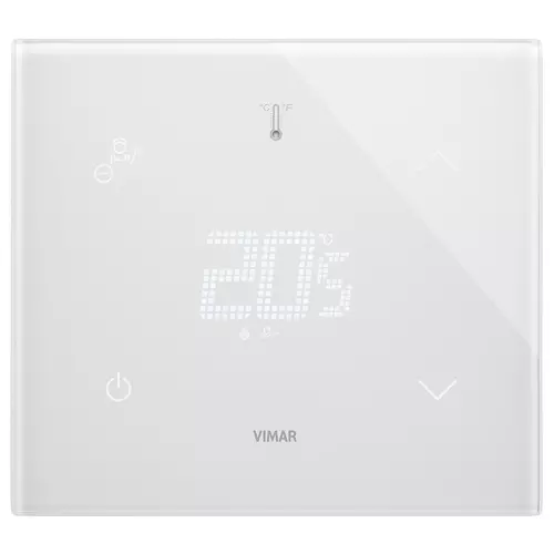 Vimar - 21514.H.70 - Thermostat domotique HOTEL 2M diam.noir