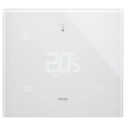 Vimar - 21514.S.70 - Home-Thermostat STAR 2M white diamond