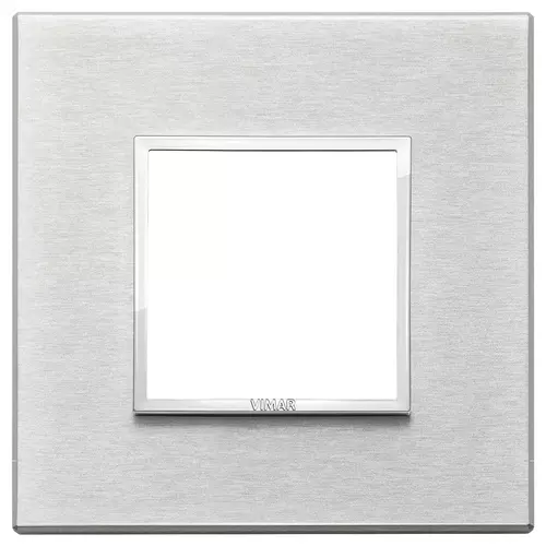 Vimar - 21642.02 - Placca 2M grigio Next