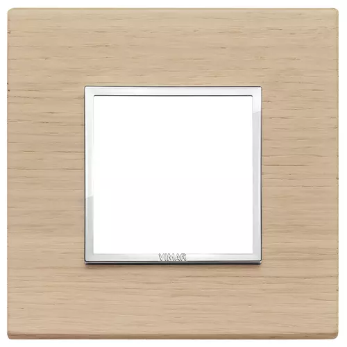 Vimar - 21642.32 - Placa 2M madera roble blanco