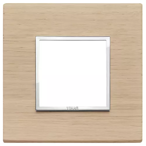 Vimar - 21642.32 - Plaque 2M bois rouvre blanc