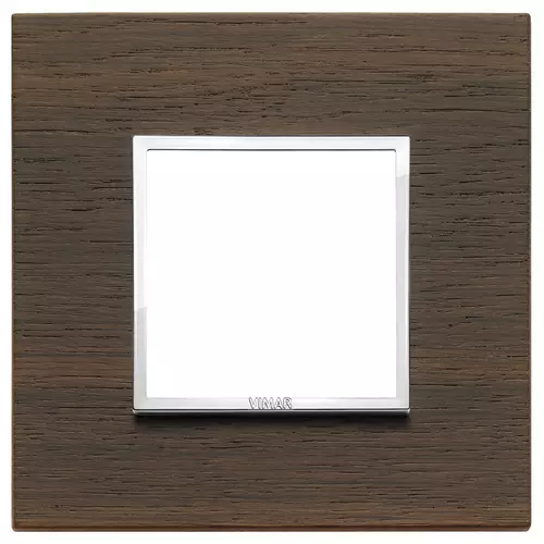 Vimar - 21642.33 - Plaque 2M bois wengé