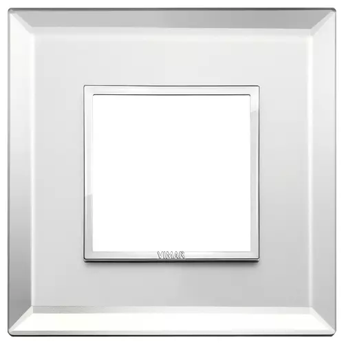 Vimar - 21642.72 - Placca 2M argento ghiaccio