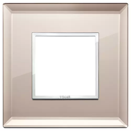 Vimar - 21642.75 - Abdeckrahmen 2M Kristall bronze mirror