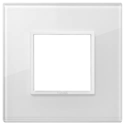 Vimar - 21642.87 - Placa 2M cristal blanco total diamante