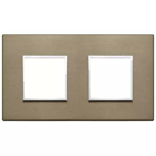 Vimar - 21643.05 - Plate 4M (2+2) 71mm dark bronze