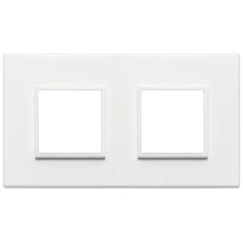 Vimar - 21643.17 - Placca 4M (2+2) int71 bianco totale