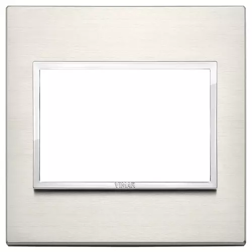 Vimar - 21648.08 - Plaque 3M BS titane