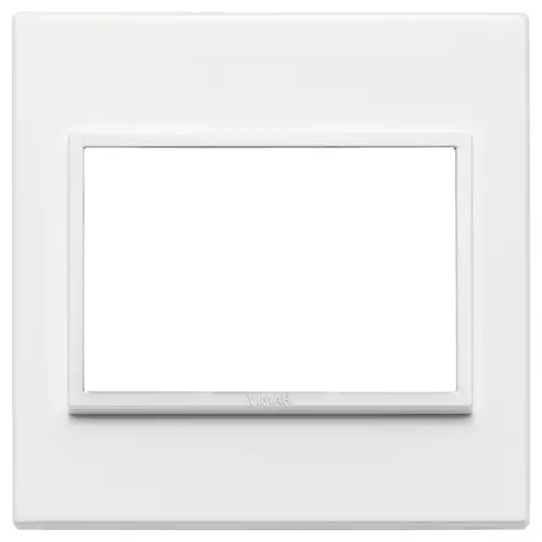 Vimar - 21648.17 - Plaque 3M BS blanc total