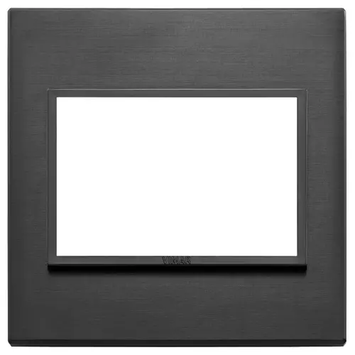 Vimar - 21648.18 - Plate 3M BS total black