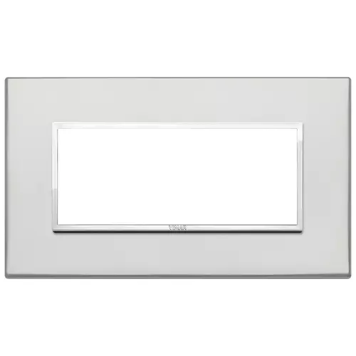 Vimar - 21649.07.01 - Plaque 5M BS argent