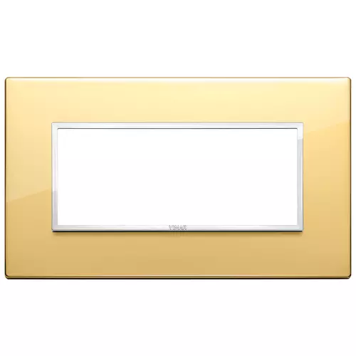 Vimar - 21649.09 - Plate 5M BS polished gold