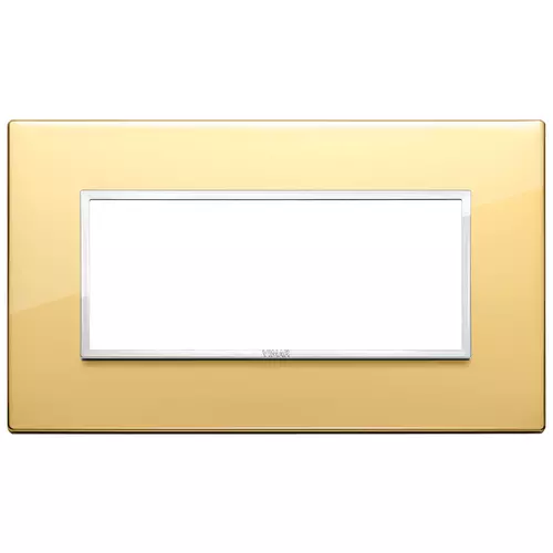 Vimar - 21649.09 - Plaque 5M BS or brillant