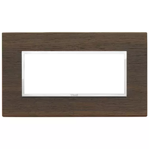 Vimar - 21649.33 - Plaque 5M BS bois wengé