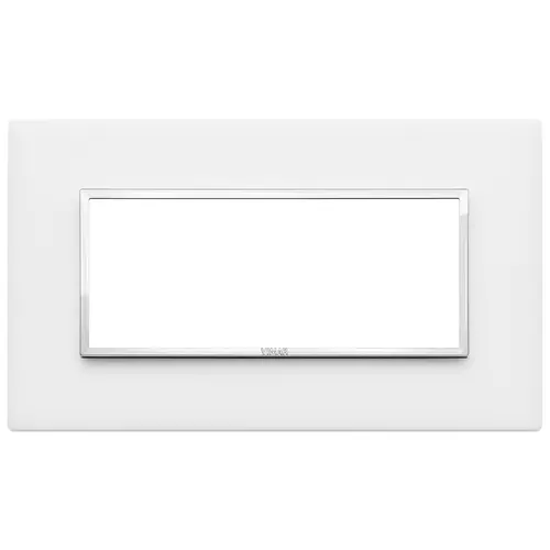 Vimar - 21649.41 - Plaque 5M BS Corian blanc glacier ice