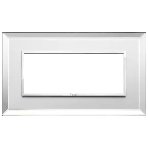 Vimar - 21649.72 - Placa 5M BS cristal plata -hielo