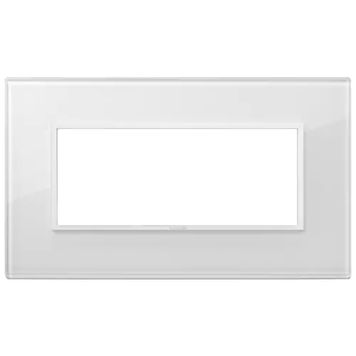 Vimar - 21649.87 - Plaque 5M BS cristal blanc total diamant