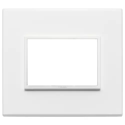 Vimar - 21653.17 - Plaque 3M aluminium blanc total