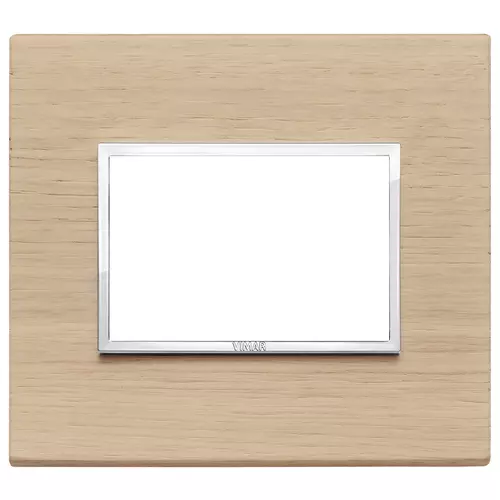 Vimar - 21653.32 - Placa 3M madera roble blanco