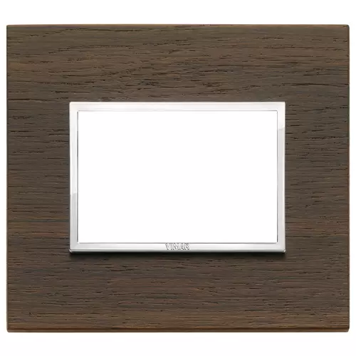 Vimar - 21653.33 - Placa 3M madera wengé