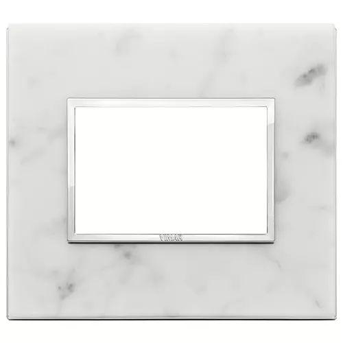 Vimar - 21653.51 - Placca 3M bianco di Carrara