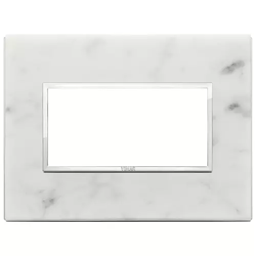 Vimar - 21654.51 - Placca 4M bianco di Carrara