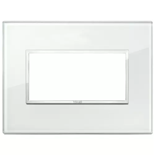 Vimar - 21654.71 - Plaque 4M cristal eau