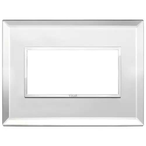 Vimar - 21654.72 - Placa 4M cristal plata -hielo