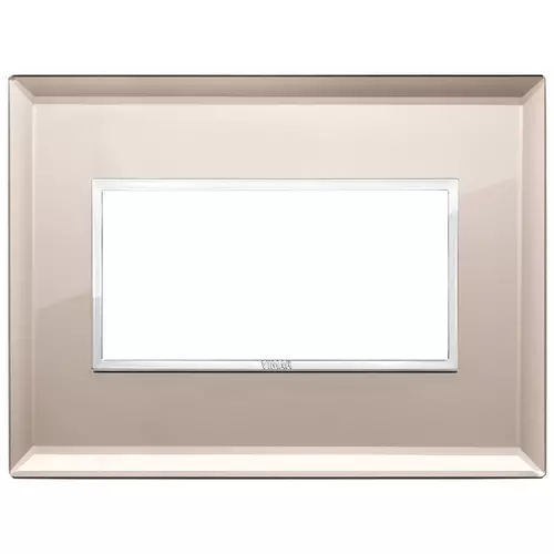 Vimar - 21654.75 - Placca 4M specchio bronzato