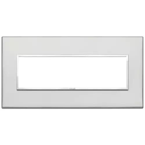 Vimar - 21657.07.01 - Plaque 7M aluminium argent