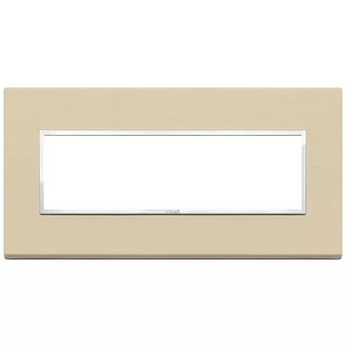 Vimar - 21657.21 - Abdeckrahmen 7M Leder creme