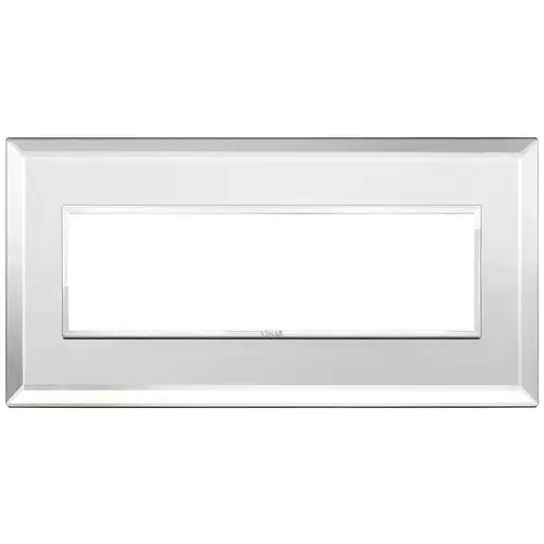 Vimar - 21657.72 - Placca 7M argento ghiaccio