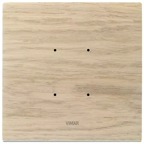 Vimar - 21662.32 - Plaque 2M bois rouvre blanc