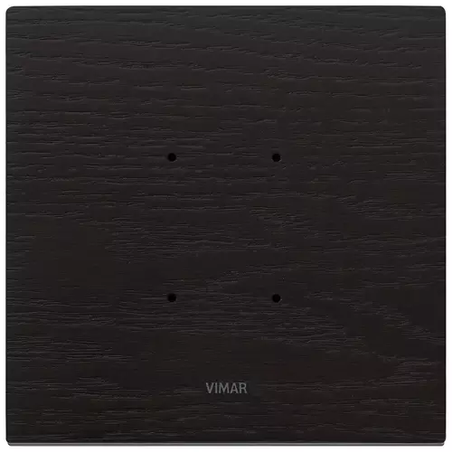 Vimar - 21662.33 - Placa 2M madera wengé