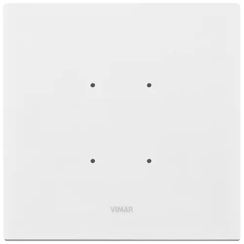 Vimar - 21662.41 - Plaque 2M Corian blanc glacier ice