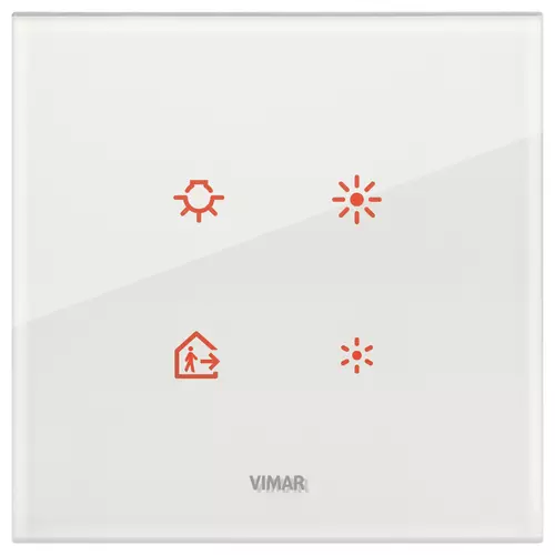 Vimar - 21662.70 - Plaque 2M cristal diamant