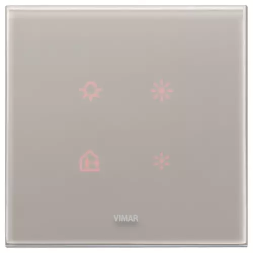 Vimar - 21662.73 - Placca 2M grigio perla