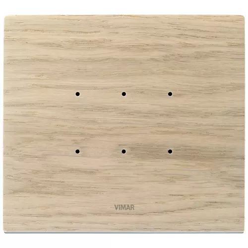 Vimar - 21663.32 - Placca 3M rovere sbiancato