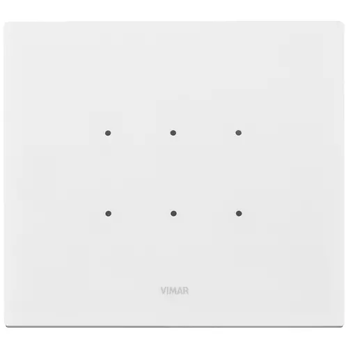 Vimar - 21663.41 - Plaque 3M Corian blanc glacier ice