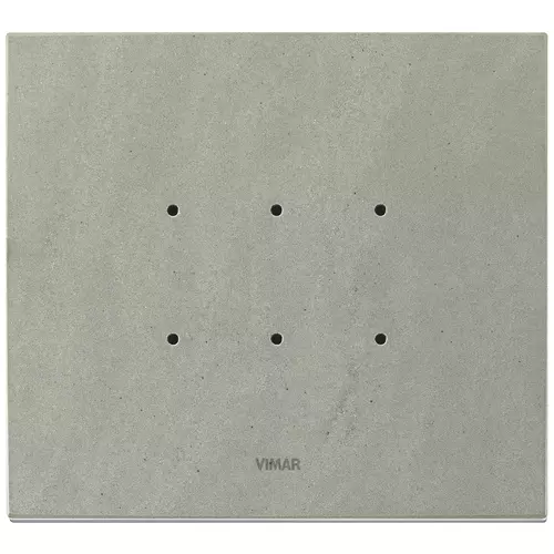 Vimar - 21663.53 - Plaque 3M pierre gris quartzite