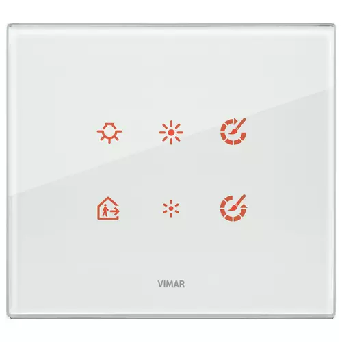 Vimar - 21663.71 - Plaque 3M cristal eau