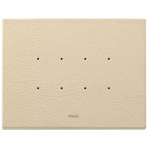 Vimar - 21664.21 - Plate 4M leather cream