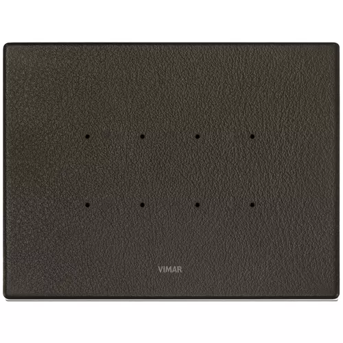 Vimar - 21664.22 - Plaque 4M cuir tabac