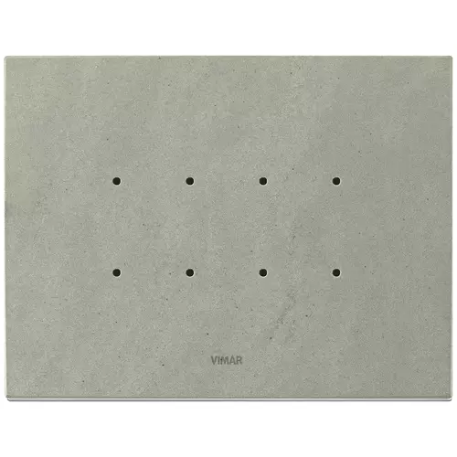 Vimar - 21664.53 - Placa 4M piedra gris cuarzo