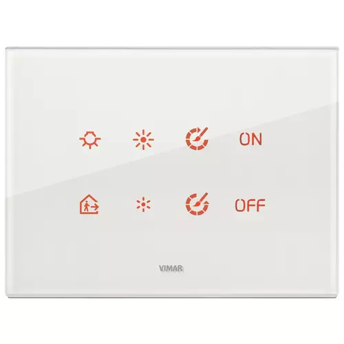 Vimar - 21664.70 - Plate 4M crystal diamant