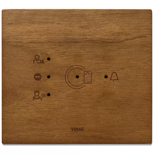 Vimar - 21666.31 - Abdeckrahmen Transponder3M Holz Nussholz