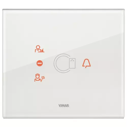Vimar - 21666.70 - Abdeckrahmen 3M f/Transponderdiamantweiß