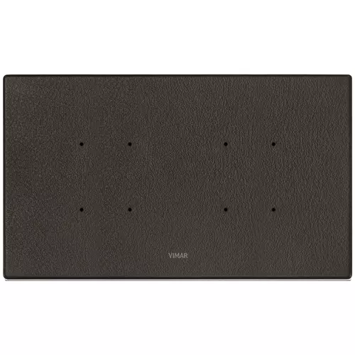 Vimar - 21667.22 - Placca 5MBS (2+blank+2) tabacco