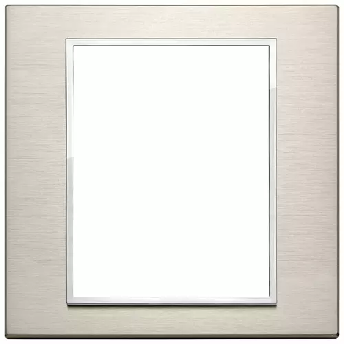 Vimar - 21668.04 - Plate 8(4+4)M aluminium neutral bronze