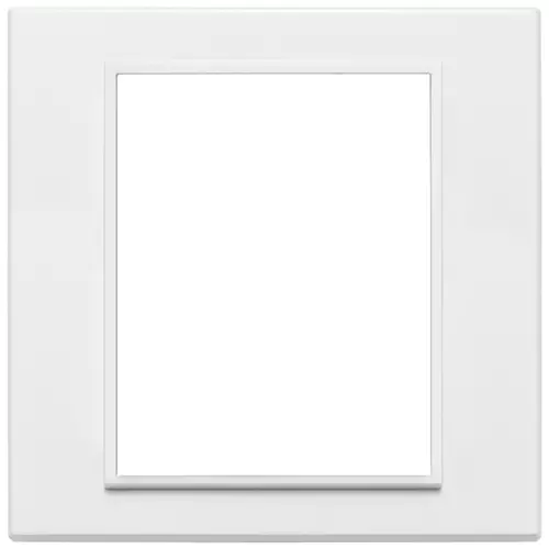 Vimar - 21668.17 - Plate 8(4+4)M aluminium total white